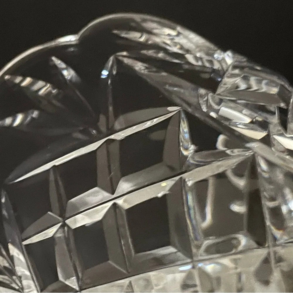Footed Scalloped Vase - Kilbarry by Waterford Crystal